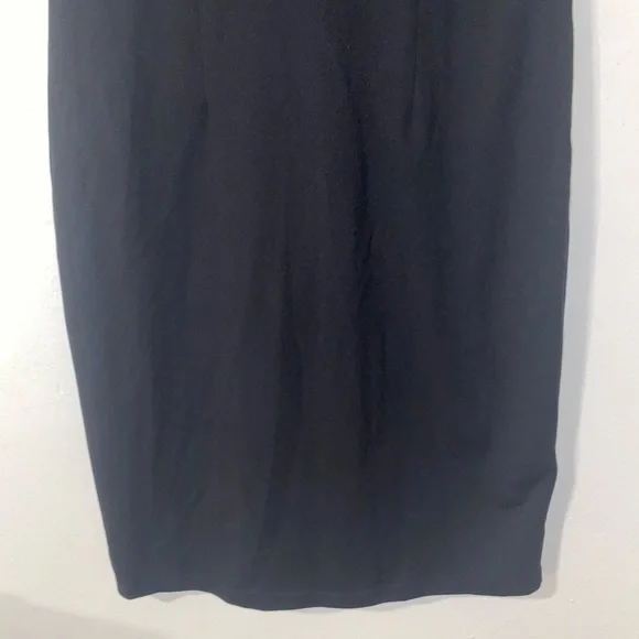 Knitee Black Sleeveless V-Neck Sheath Mini Dress Size XXL - Picture 5 of 7